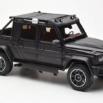 Mercedes Brabus G800 W463 Adventure XLP Night Negru Magno Almost Real 1:18 - image 6 of 8