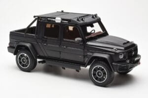Mercedes Brabus G800 W463 Adventure XLP Night Negru Magno Almost Real 1:18 860525 Metal - imaginea 6 din 8
