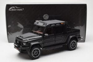 Mercedes Brabus G800 W463 Adventure XLP Night Negru Magno Almost Real 1:18 860525 Metal - imaginea 8 din 8