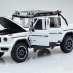 Mercedes Brabus G800 W464 Adventure XLP Polar Alb Almost Real 1:18 - image 2 of 8