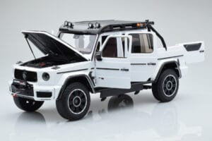 Mercedes Brabus G800 W464 Adventure XLP Polar Alb Almost Real 1:18 860524 Metal - imaginea 2 din 8