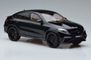 Mercedes Brabus GLE 850 W166 Obsidian Negru GT Spirit 1:18 GT193 Rășină - imaginea 4 din 6