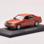 Mercedes C-Class W202 C220 Portocaliu Metalic Dealer Edition Minichamps 1:43 - image 2 of 4