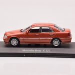Mercedes C-Class W202 C220 Portocaliu Metalic Dealer Edition Minichamps 1:43