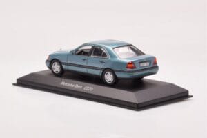 Mercedes C-Class W202 C220 Petrol Metalic Minichamps 1:43 B66005705 Metal - imaginea 2 din 3