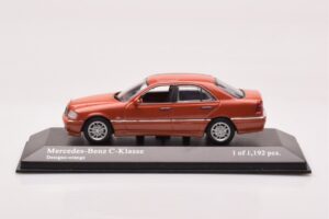Mercedes C-Class W202 C240 Portocaliu Metalizat Minichamps 1:43 430037000