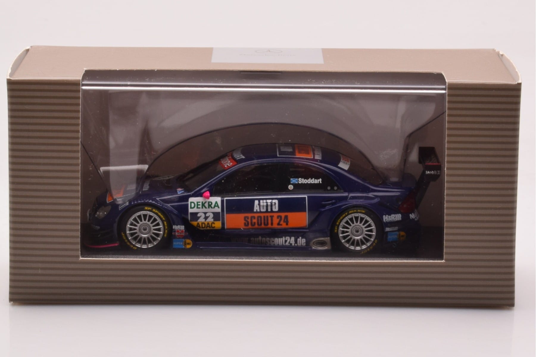 Mercedes C-Class #22 S. Stoddart AutoScout24 DTM 2006 Minichamps 1:43 B66962255 Metal - imaginea 4 din 4