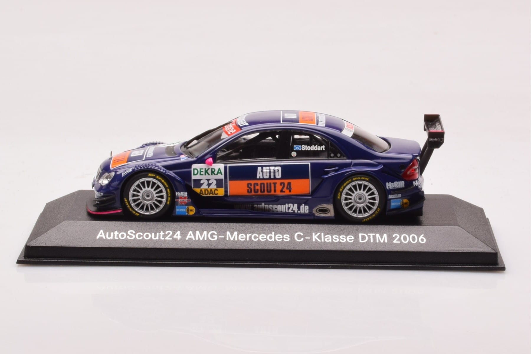 Mercedes C-Class #22 S. Stoddart AutoScout24 DTM 2006 Minichamps 1:43 B66962255 Metal