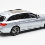 Mercedes C-Class W205 T-Model Argintiu Asia Exclusive Norev 1:18 - image 3 of 8