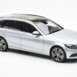 Mercedes C-Class W205 T-Model Argintiu Asia Exclusive Norev 1:18 - image 6 of 8
