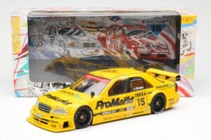Mercedes C-Class W202 #15 Ommen DTM 1994 UT Models 1:18 180943315 Metal - imaginea 6 din 6