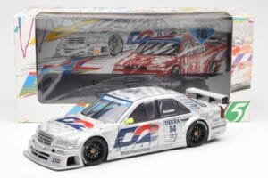 Mercedes C-Class W202 #14 Team AMG B. Schneider DTM 1995 UT Models 1:18 180953314 Metal - imaginea 6 din 6