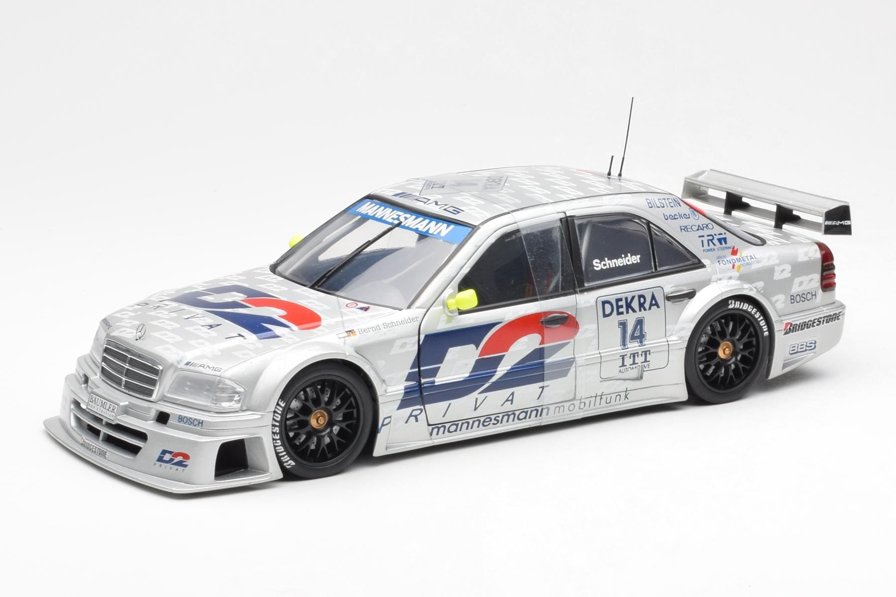 Mercedes C-Class W202 #14 Team AMG B. Schneider DTM 1995 UT Models 1:18 180953314 Metal