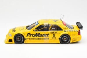 Mercedes C-Class W202 #5 Team Zakspeed Grau DTM 1995 UT Models 1:18 180953305 Metal - imaginea 3 din 6