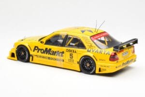 Mercedes C-Class W202 #5 Team Zakspeed Grau DTM 1995 UT Models 1:18 180953305 Metal - imaginea 5 din 6