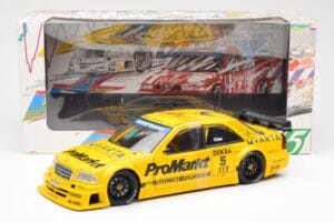 Mercedes C-Class W202 #5 Team Zakspeed Grau DTM 1995 UT Models 1:18 180953305 Metal - imaginea 6 din 6
