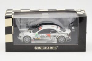 Mercedes C-Class W203 #3 Team AMG Mercedes J. Green DTM 2006 Minichamps 1:43 400063603 Metal - imaginea 4 din 4