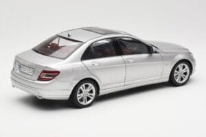 Mercedes C-Class W204 Avantgarde Argintiu AUTOart 1:18 B66962368 Metal - imaginea 3 din 8