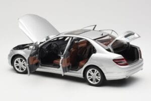 Mercedes C-Class W204 Avantgarde Argintiu AUTOart 1:18 B66962368 Metal - imaginea 5 din 8