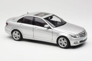 Mercedes C-Class W204 Avantgarde Argintiu AUTOart 1:18 B66962368 Metal - imaginea 6 din 8