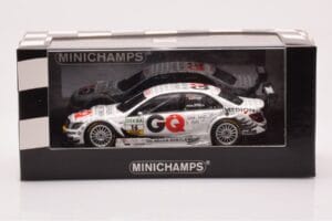 Mercedes C-Class W204 DTM GQ AMG Mercedes #16 Engels DTM 2009 Minichamps 1:43 400093816 Metal - imaginea 4 din 4