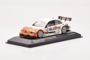 Mercedes C-Class W204 DTM Team AMG Mercedes #10 G. Paffett DTM 2009 Minichamps 1:43 400093910 Metal - imaginea 2 din 4