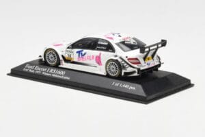 Mercedes C-Class W204 DTM Team AMG Mercedes #16 Stoddart DTM 2008 Minichamps 1:43 400083716 Metal - imaginea 3 din 4