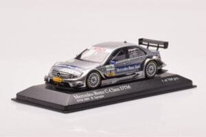 Mercedes C-Class W204 DTM Team AMG Mercedes #3 B. Spengler DTM 2008 Minichamps 1:43 400083803 Metal - imaginea 2 din 4