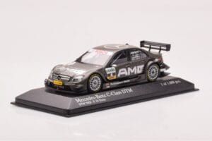 Mercedes C-Class W204 DTM Team AMG Mercedes #4 P. di Resta DTM 2008 Minichamps 1:43 400083804 Metal - imaginea 2 din 4