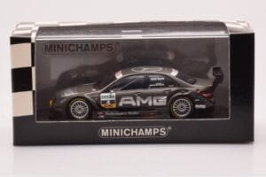 Mercedes C-Class W204 DTM Team AMG Mercedes #4 P. di Resta DTM 2008 Minichamps 1:43 400083804 Metal - imaginea 4 din 4