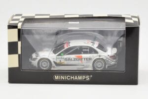 Mercedes C-Class W204 #5 Team AMG Mercedes J. Green DTM 2007 Minichamps 1:43 400073705 Metal - imaginea 4 din 4