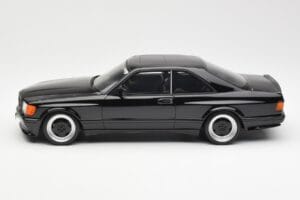 Mercedes 560 SEC C126 AMG Widebody Negru Otto 1:18 OT187 Rășină - imaginea 3 din 6