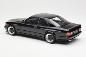 Mercedes 560 SEC C126 AMG Widebody Negru Otto 1:18 OT187 Rășină - imaginea 5 din 6
