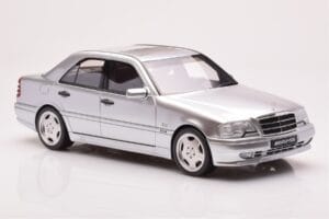 Mercedes C36 AMG W202 Argintiu Otto 1:18 OT443 Rășină - imaginea 4 din 6