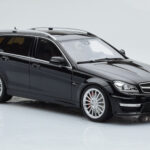 Mercedes C63 AMG S204 T-Model Negru GT Spirit 1:18 - image 4 of 6