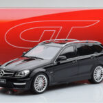Mercedes C63 AMG S204 T-Model Negru GT Spirit 1:18 - image 6 of 6