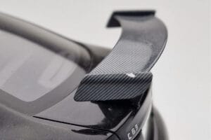 Mercedes C63 AMG W204 Black Series Negru GT Spirit 1:18 ZM019 Rășină - imaginea 6 din 7
