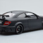 Mercedes C63 AMG W204 Black Series Negru Mat GT Spirit 1:18 - image 2 of 6