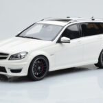 Mercedes C63 AMG S204 T-Model Alb GT Spirit 1:18