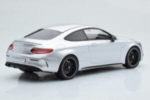 Mercedes C63S AMG C205 Coupe Argintiu GT Spirit 1:18 GT116 Rășină - imaginea 2 din 6