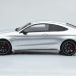 Mercedes C63S AMG C205 Coupe Argintiu GT Spirit 1:18 - image 3 of 6