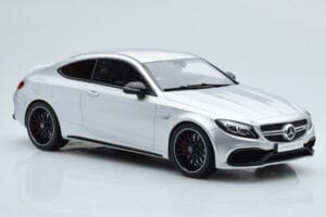 Mercedes C63S AMG C205 Coupe Argintiu GT Spirit 1:18 GT116 Rășină - imaginea 4 din 6