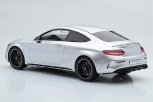 Mercedes C63S AMG C205 Coupe Argintiu GT Spirit 1:18 GT116 Rășină - imaginea 5 din 6