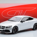 Mercedes C63S AMG C205 Coupe Argintiu GT Spirit 1:18 - image 6 of 6