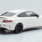 Mercedes C63S AMG C205 Coupe Alb GT Spirit 1:18 - image 2 of 6