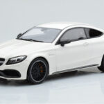 Mercedes C63S AMG C205 Coupe Alb GT Spirit 1:18