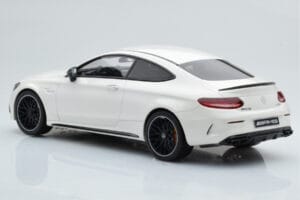 Mercedes C63S AMG C205 Coupe Alb GT Spirit 1:18 B66965707 Rășină - imaginea 5 din 6