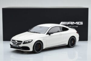 Mercedes C63S AMG C205 Coupe Alb GT Spirit 1:18 B66965707 Rășină - imaginea 6 din 6