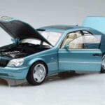 Mercedes CL600 C140 Albastru Metalizat Norev 1:18 183448 Metal - image 2 of 7