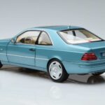 Mercedes CL600 C140 Albastru Metalizat Norev 1:18 183448 Metal - image 6 of 7